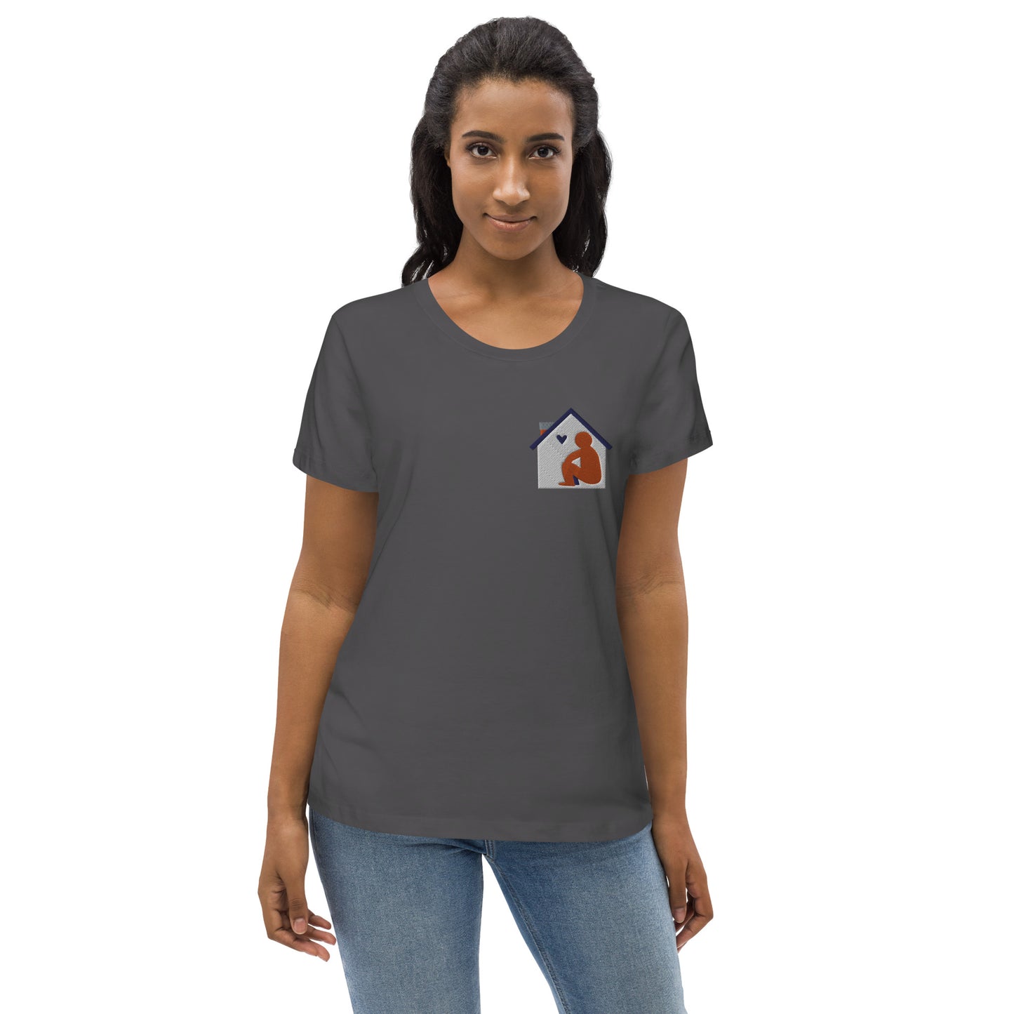 Housing is a Human Right - Women's fitted eco tee