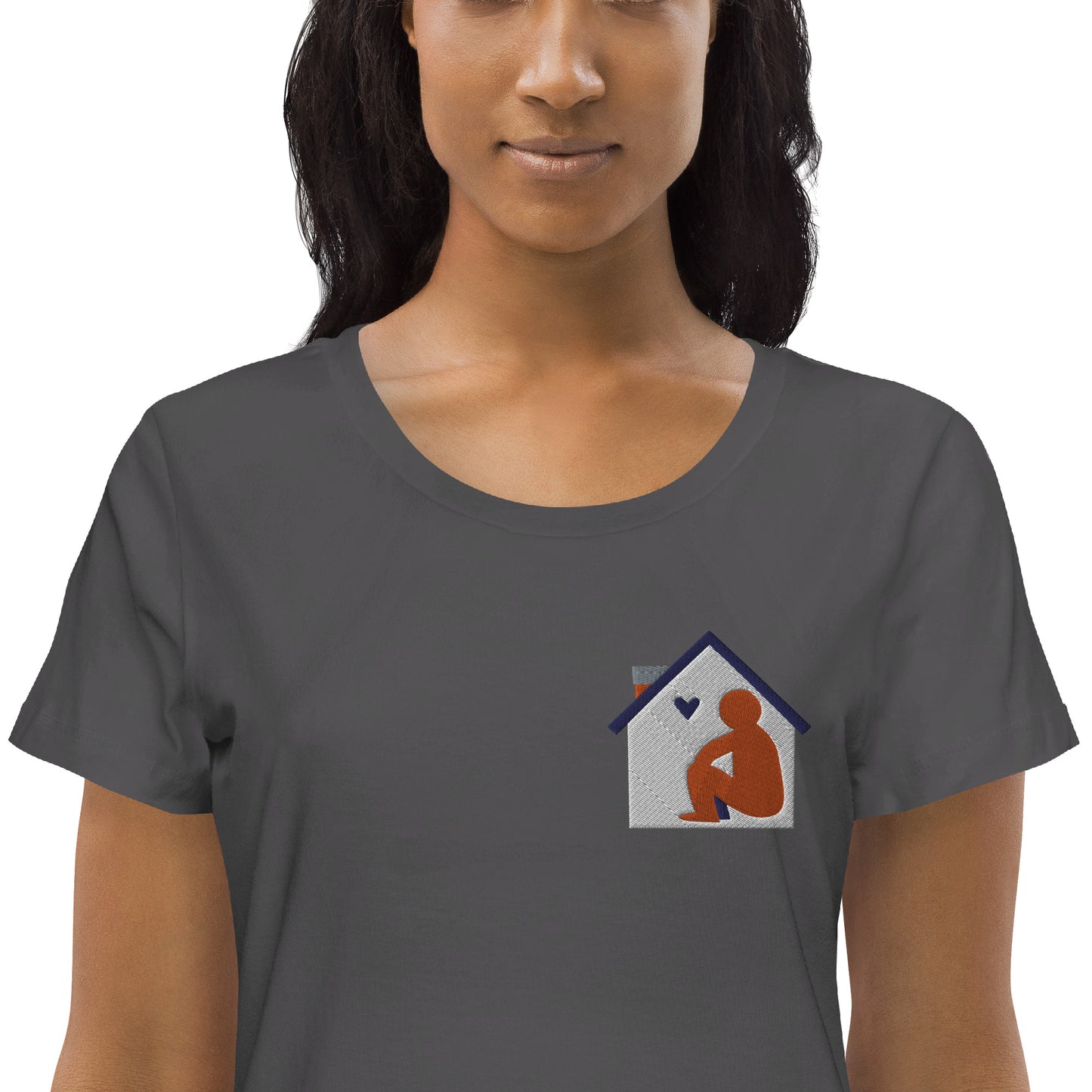 Housing is a Human Right - Women's fitted eco tee