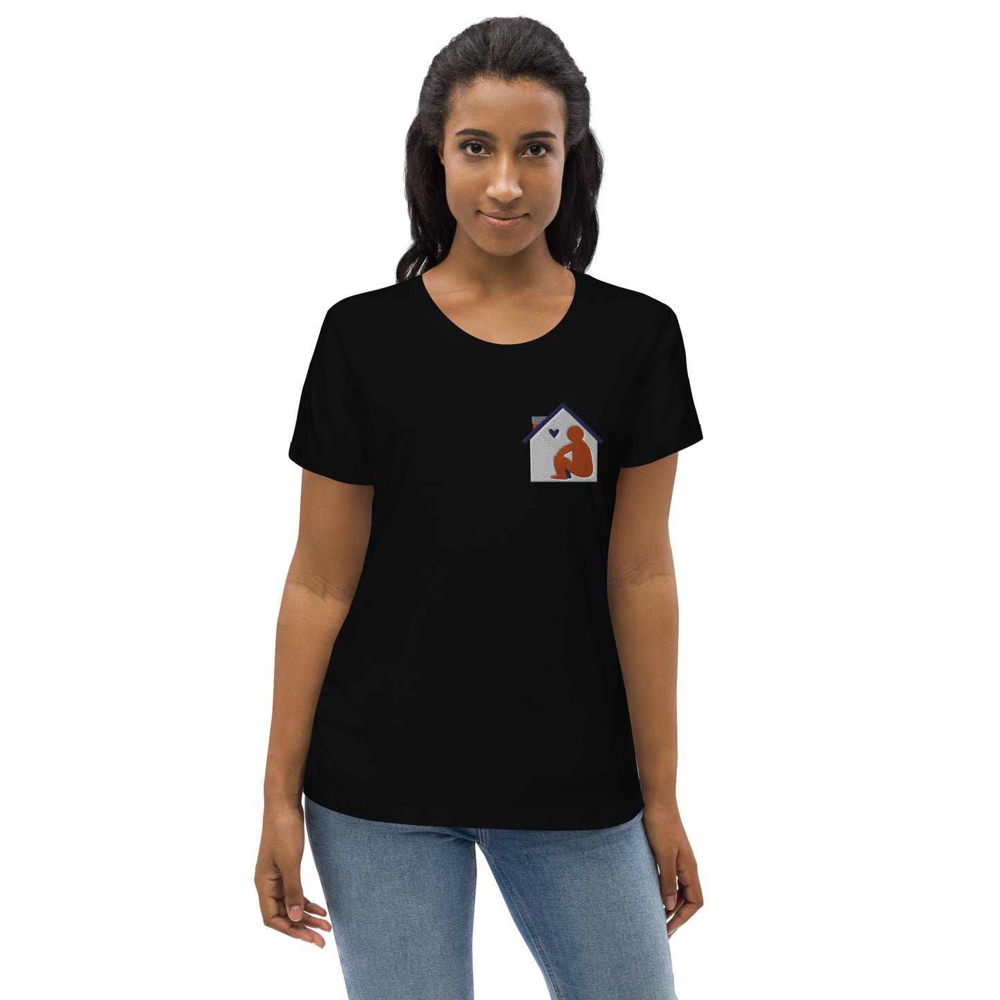 Housing is a Human Right - Women's fitted eco tee