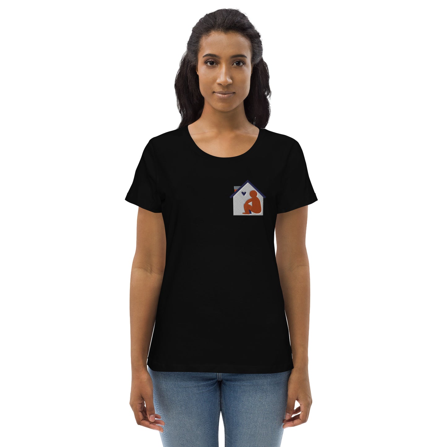 Housing is a Human Right - Women's fitted eco tee