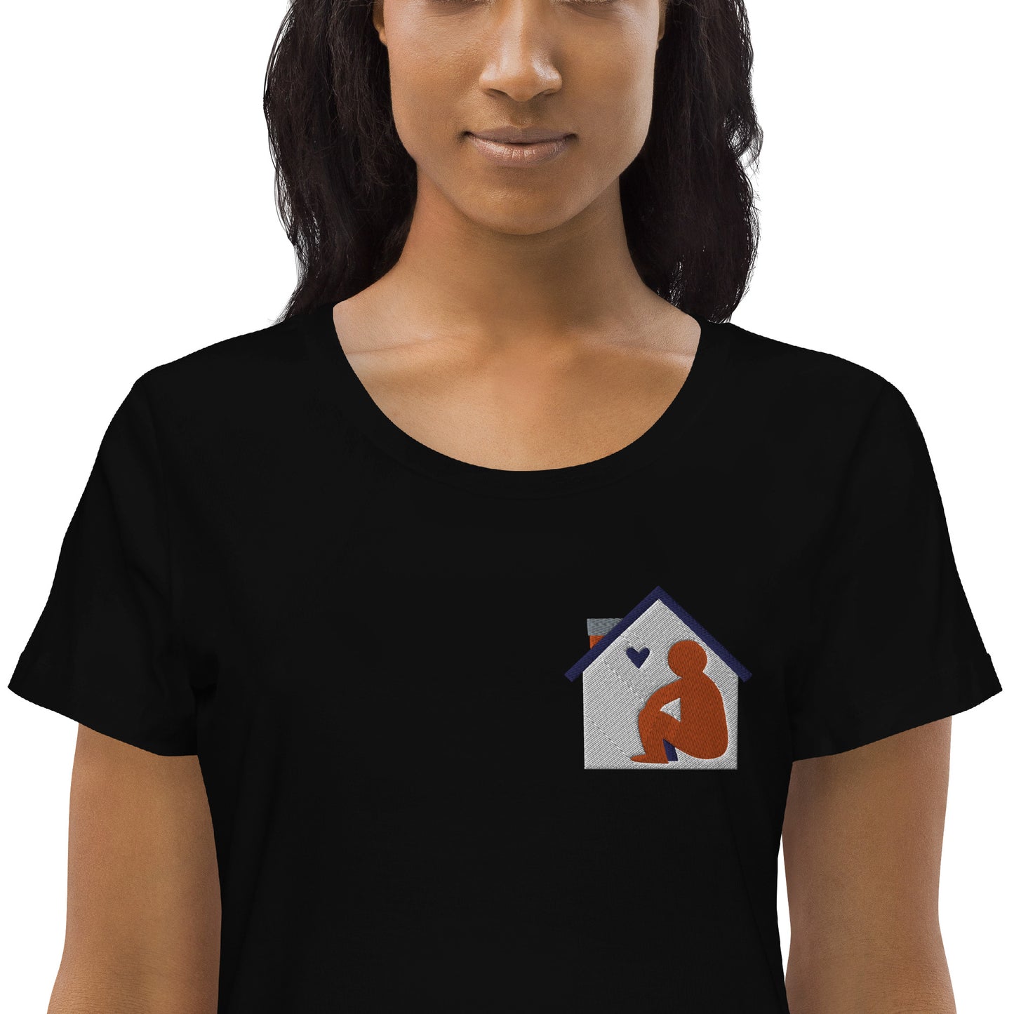 Housing is a Human Right - Women's fitted eco tee