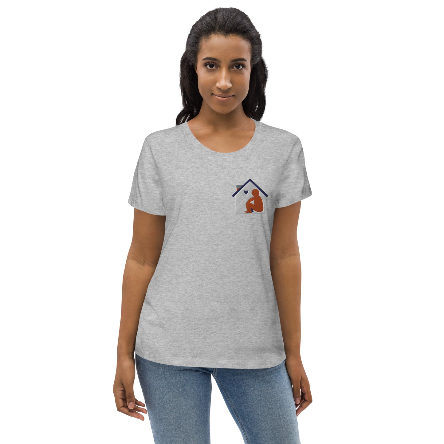 Housing is a Human Right - Women's fitted eco tee