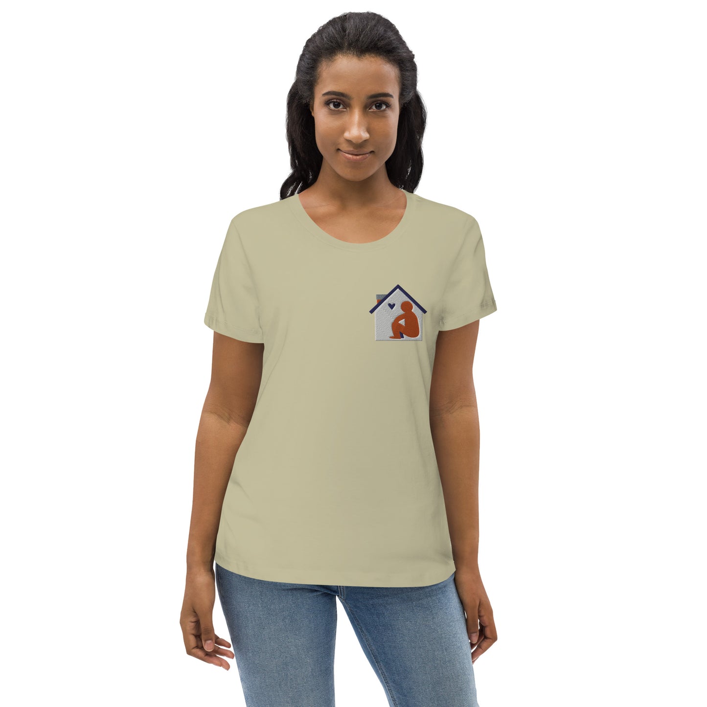 Housing is a Human Right - Women's fitted eco tee