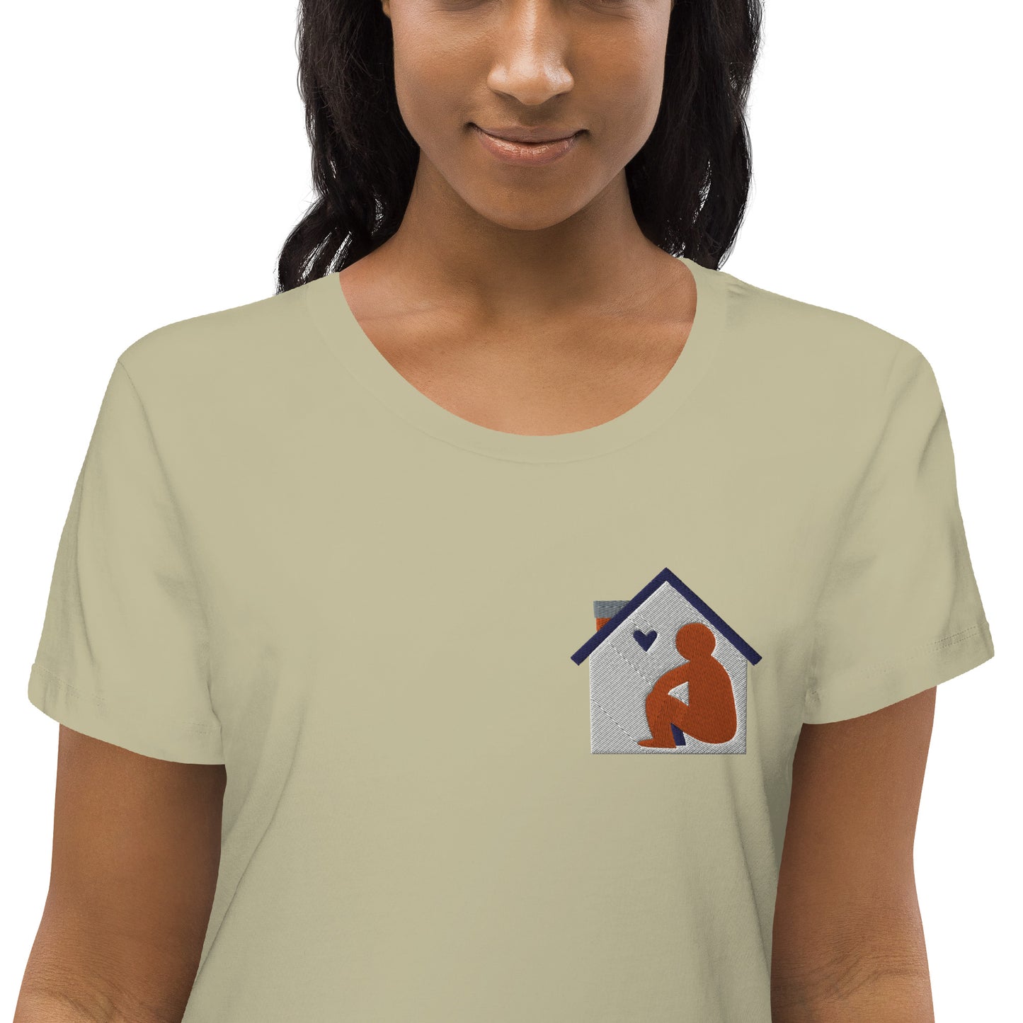 Housing is a Human Right - Women's fitted eco tee