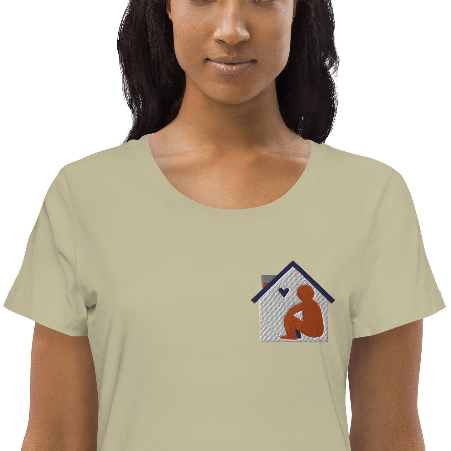 Housing is a Human Right - Women's fitted eco tee