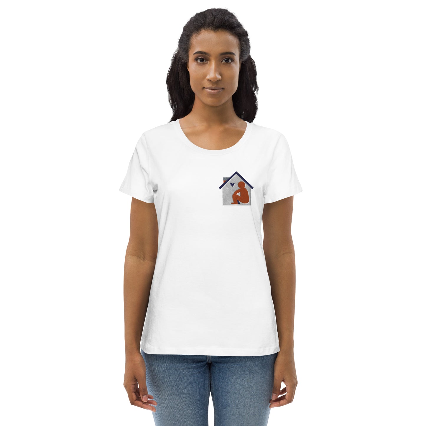 Housing is a Human Right - Women's fitted eco tee