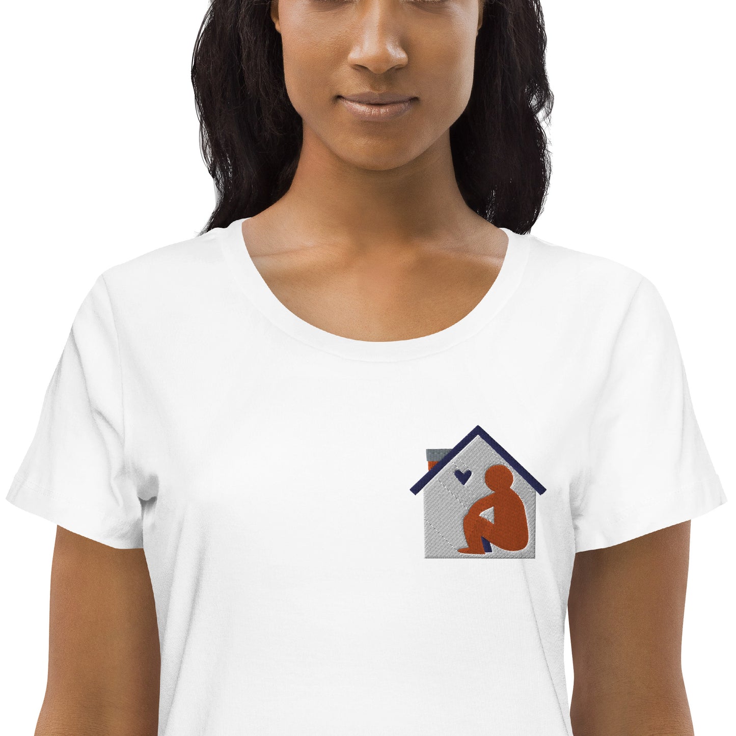 Housing is a Human Right - Women's fitted eco tee