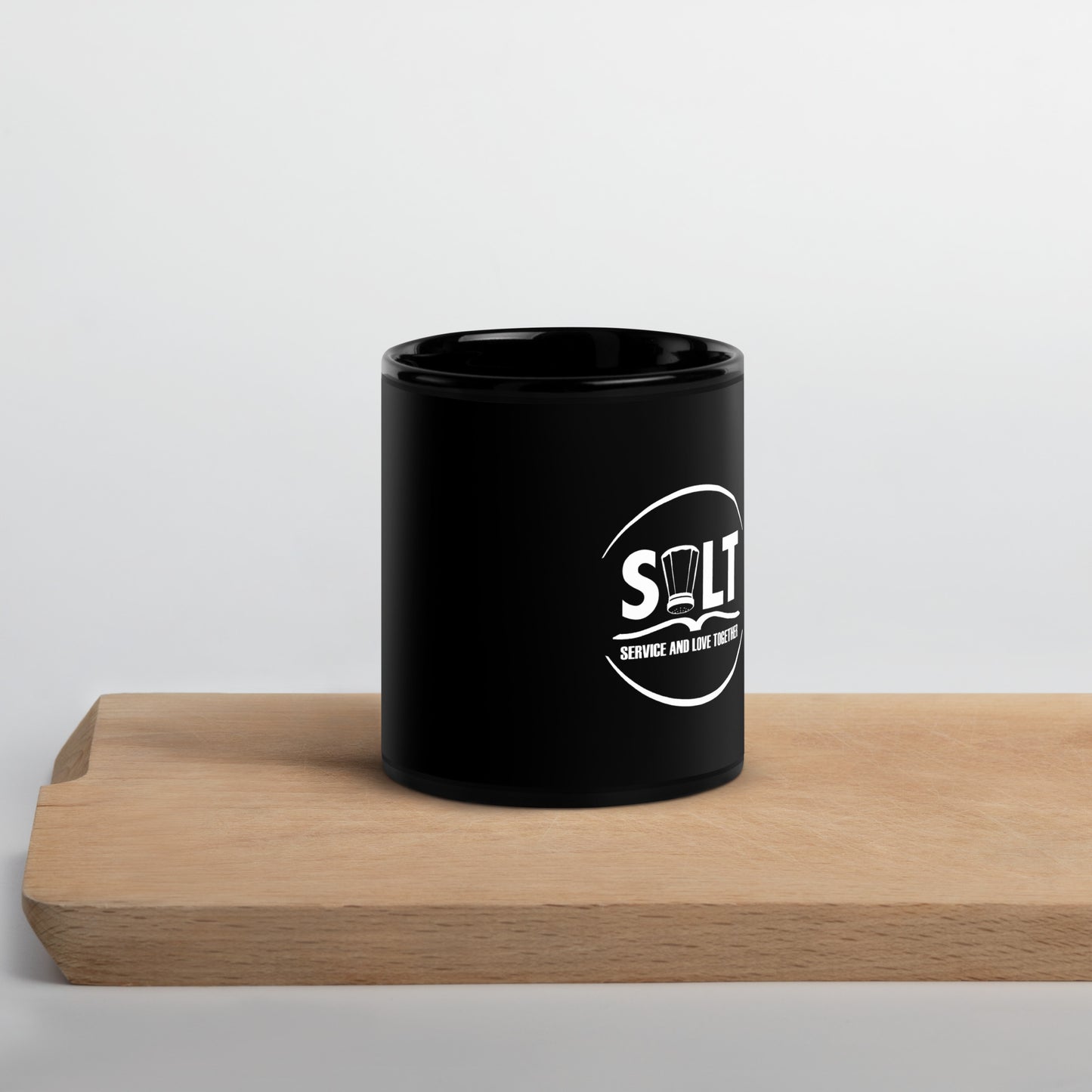 Black Glossy Mug