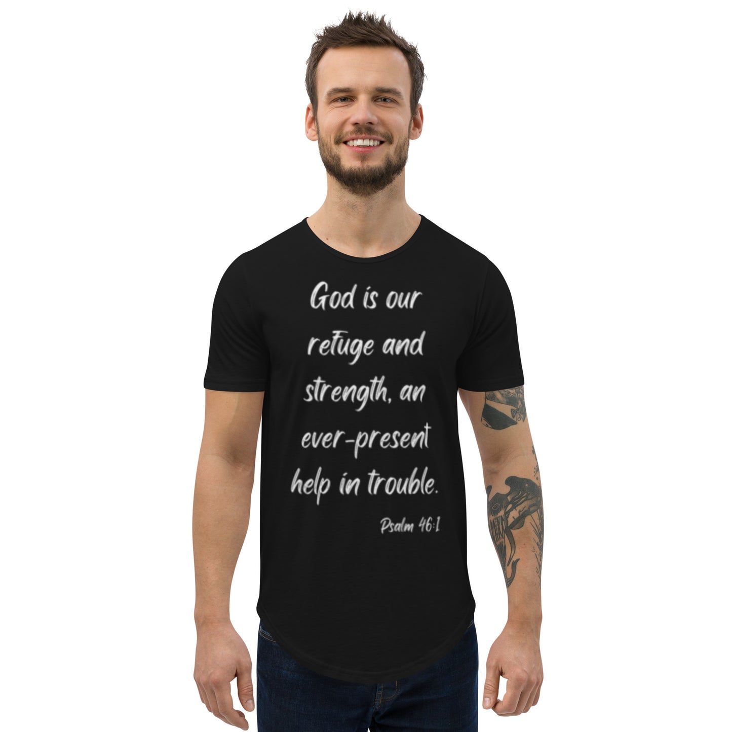 Men's Curved Hem T-Shirt