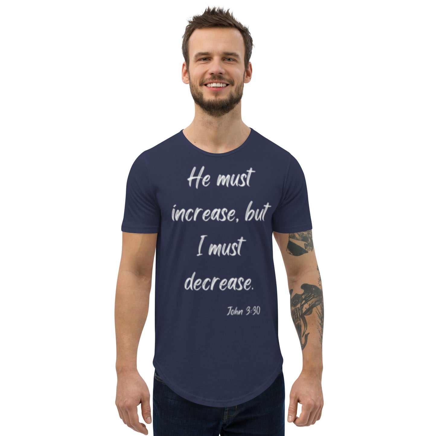 Men's Curved Hem T-Shirt