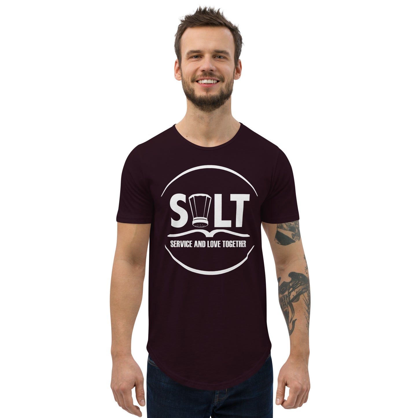 Men's Curved Hem T-Shirt