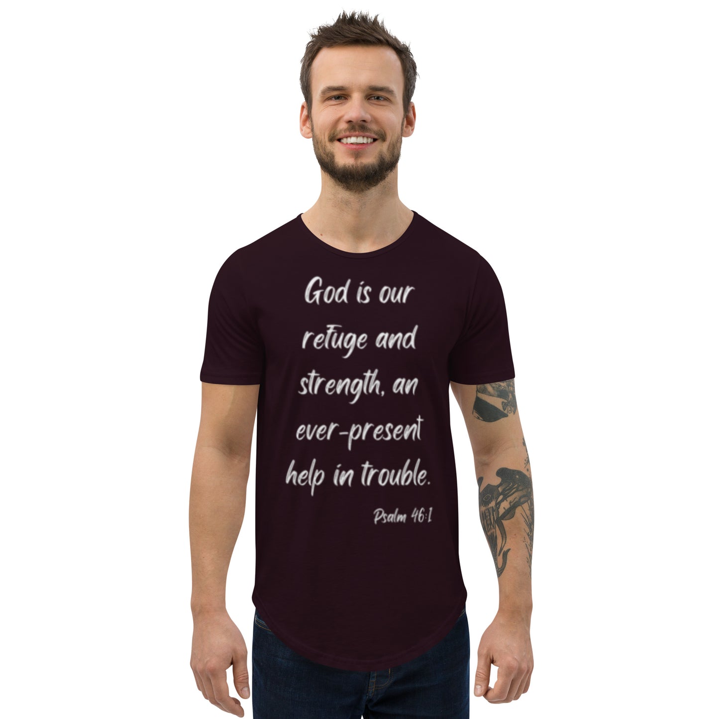 Men's Curved Hem T-Shirt