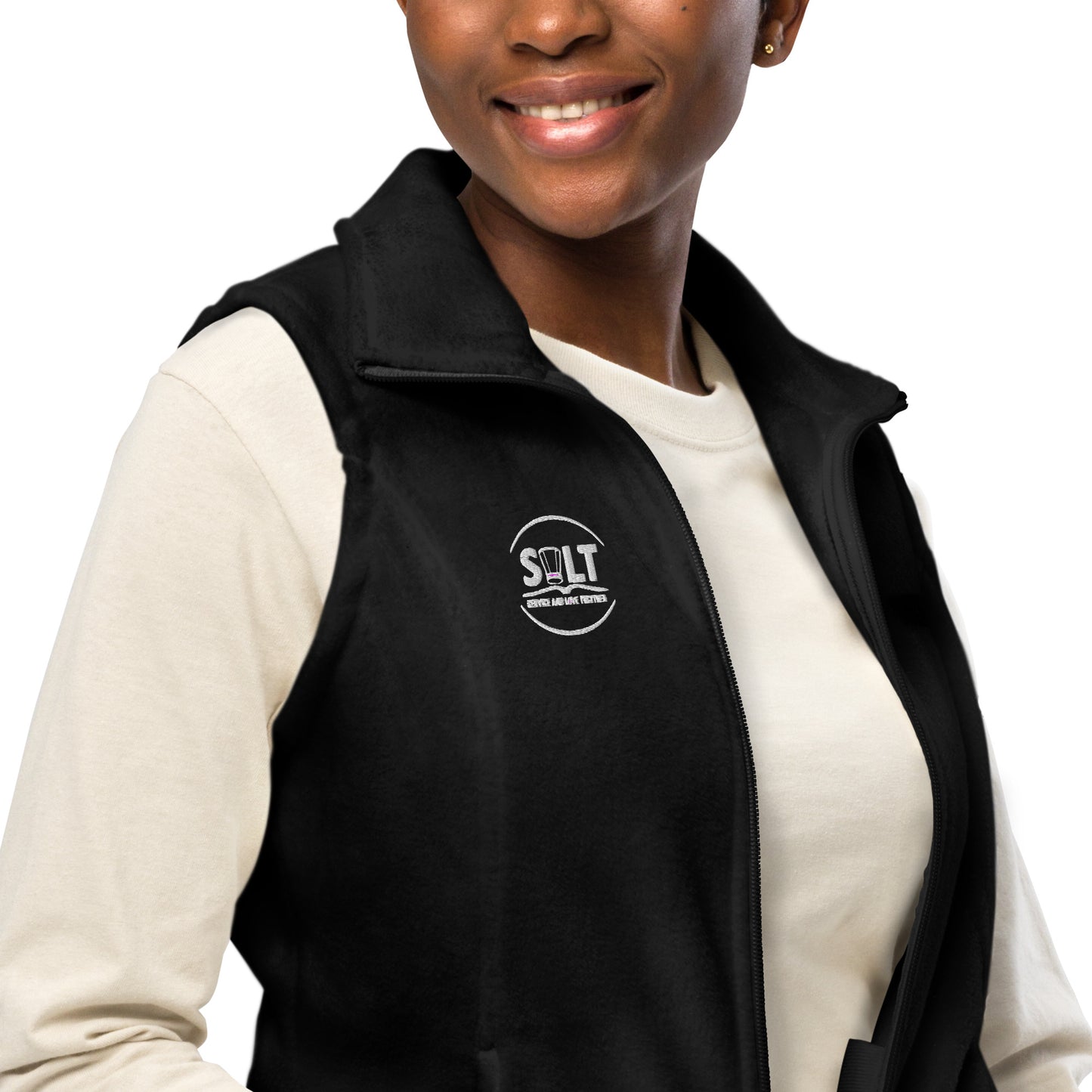 Women’s Columbia fleece vest