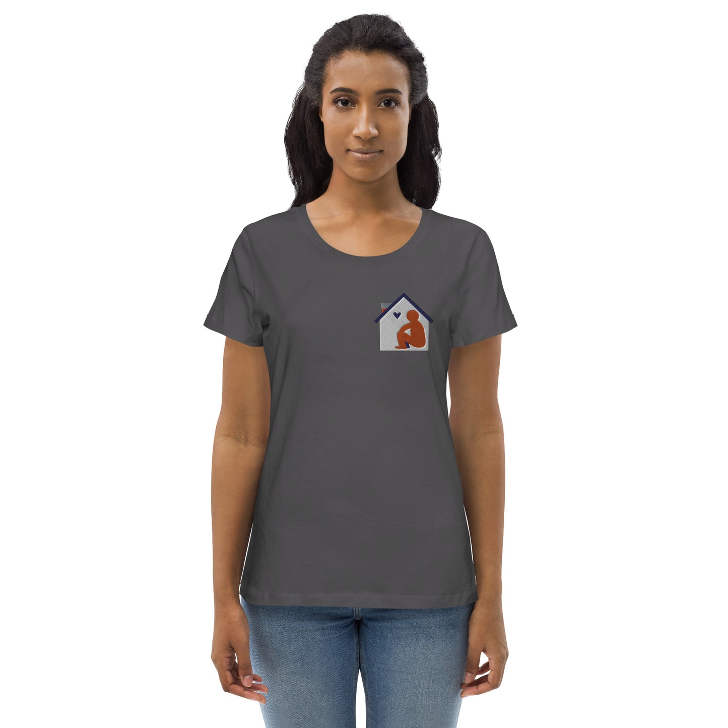Housing is a Human Right - Women's fitted eco tee