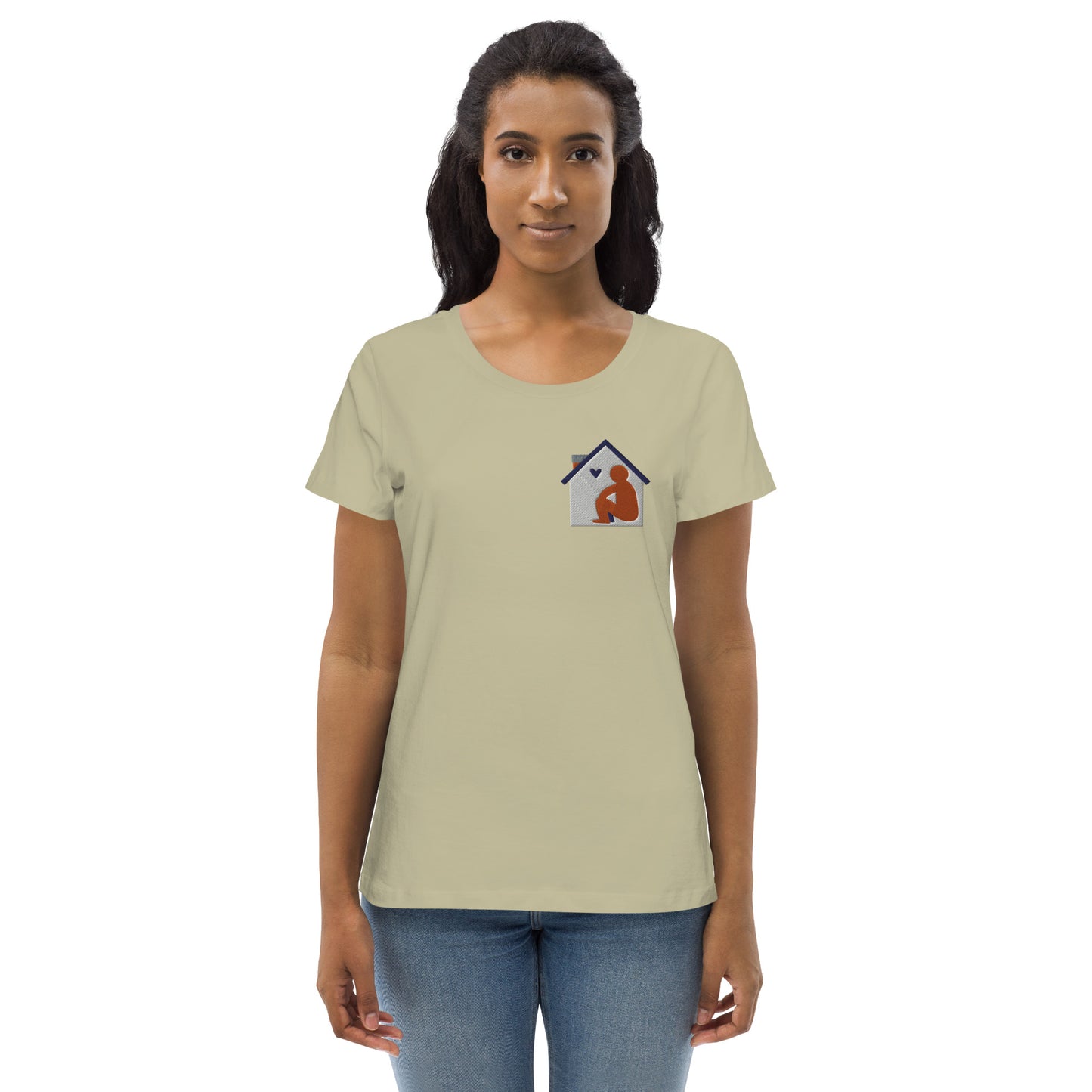 Housing is a Human Right - Women's fitted eco tee