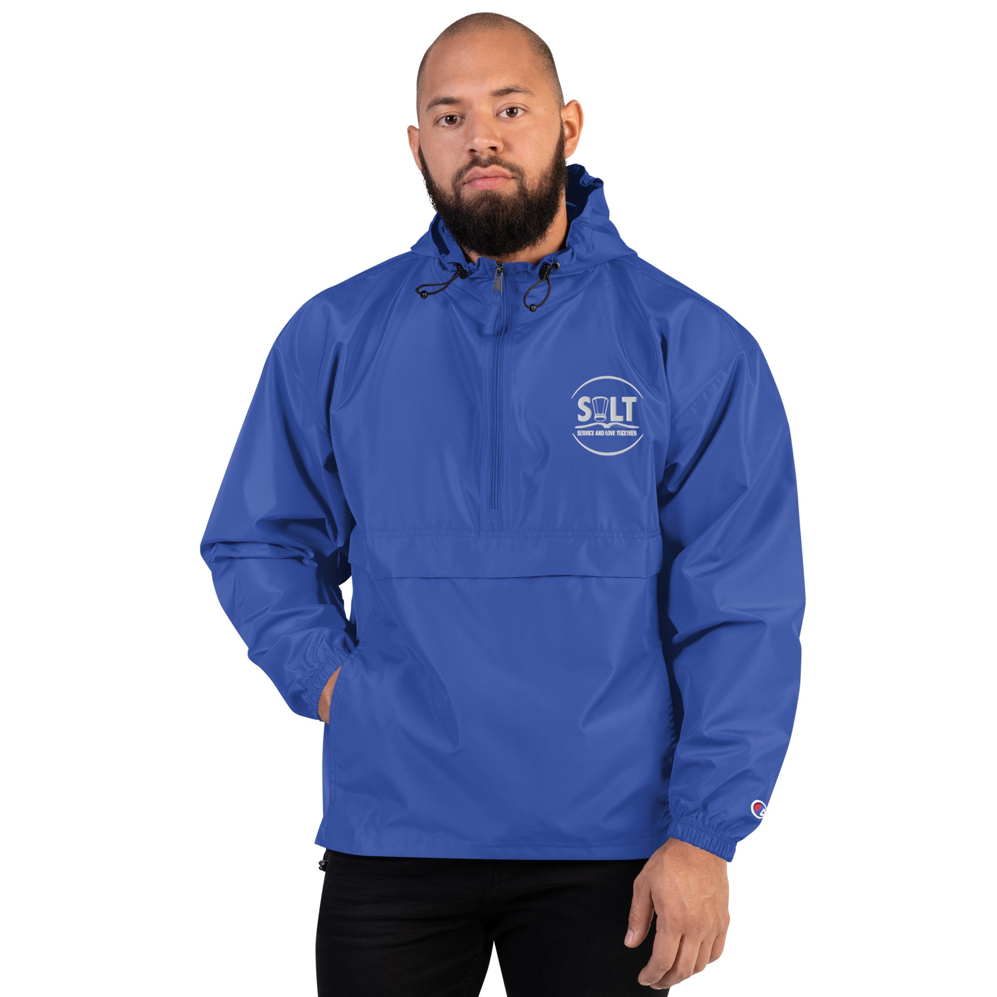 Packable pullover outlet rain jacket