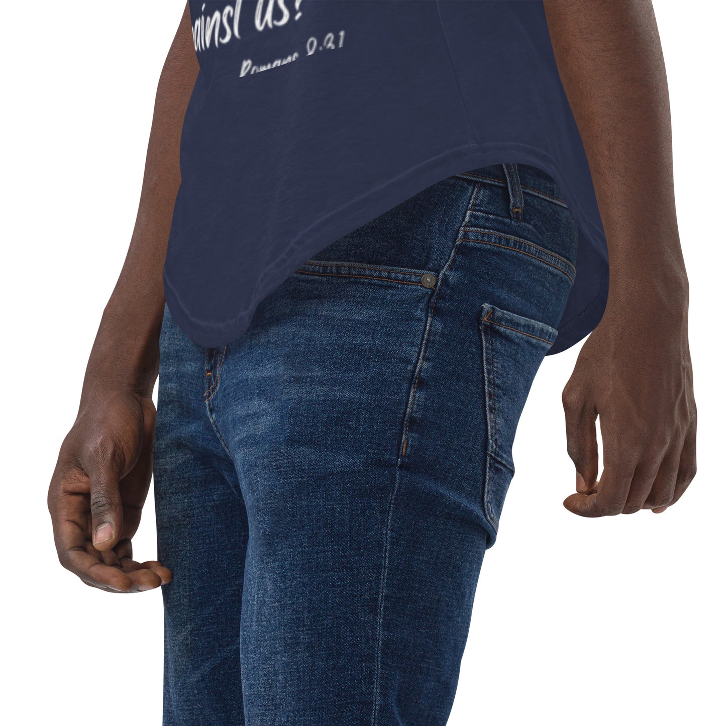 Men's Curved Hem T-Shirt