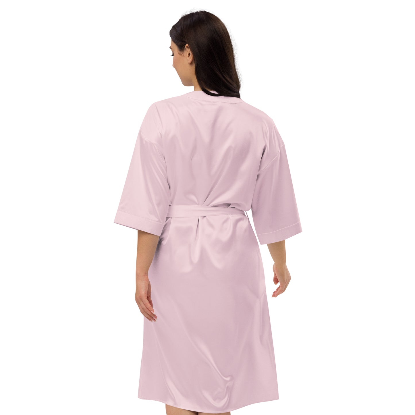 Satin robe