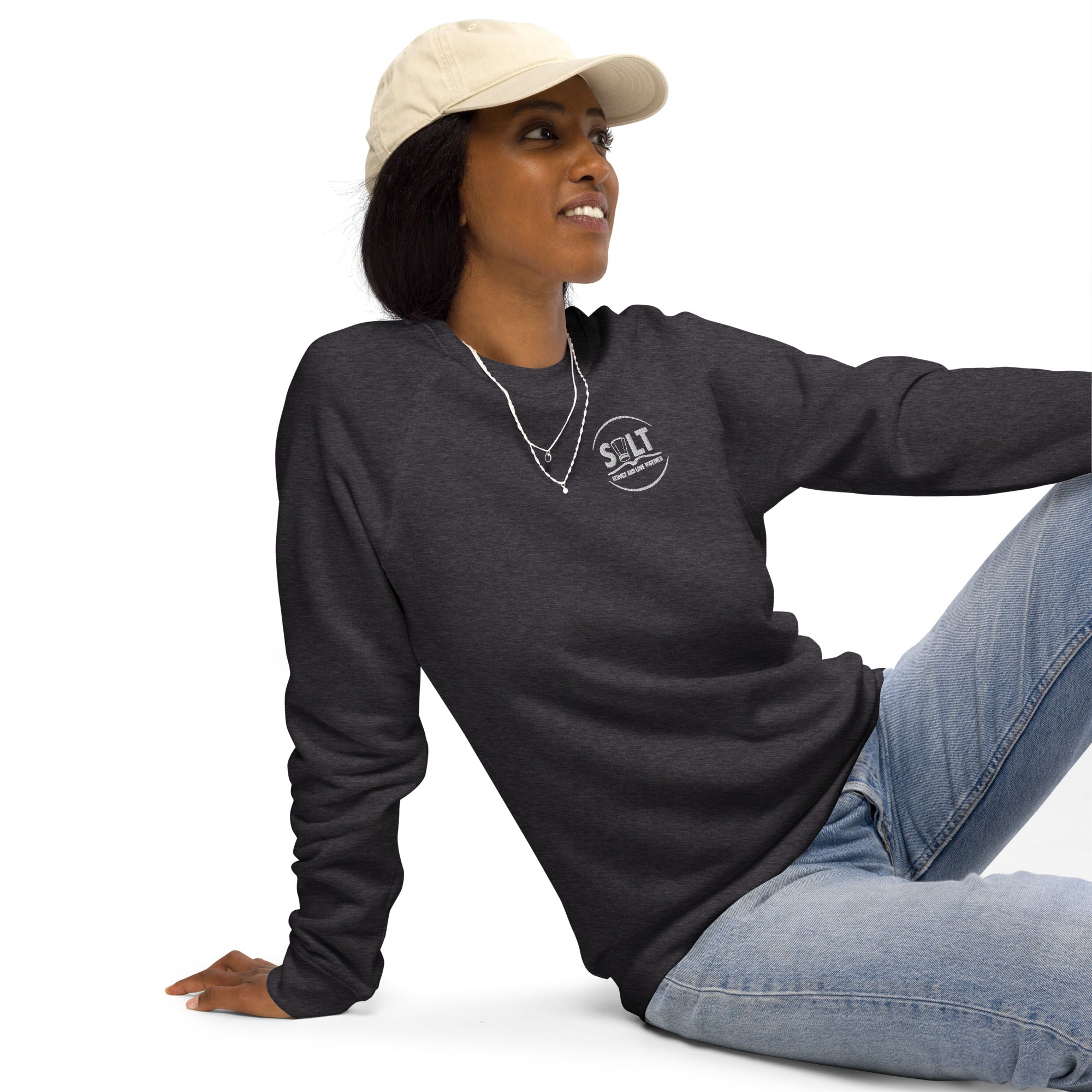 Womens cheap raglan sweatshirt